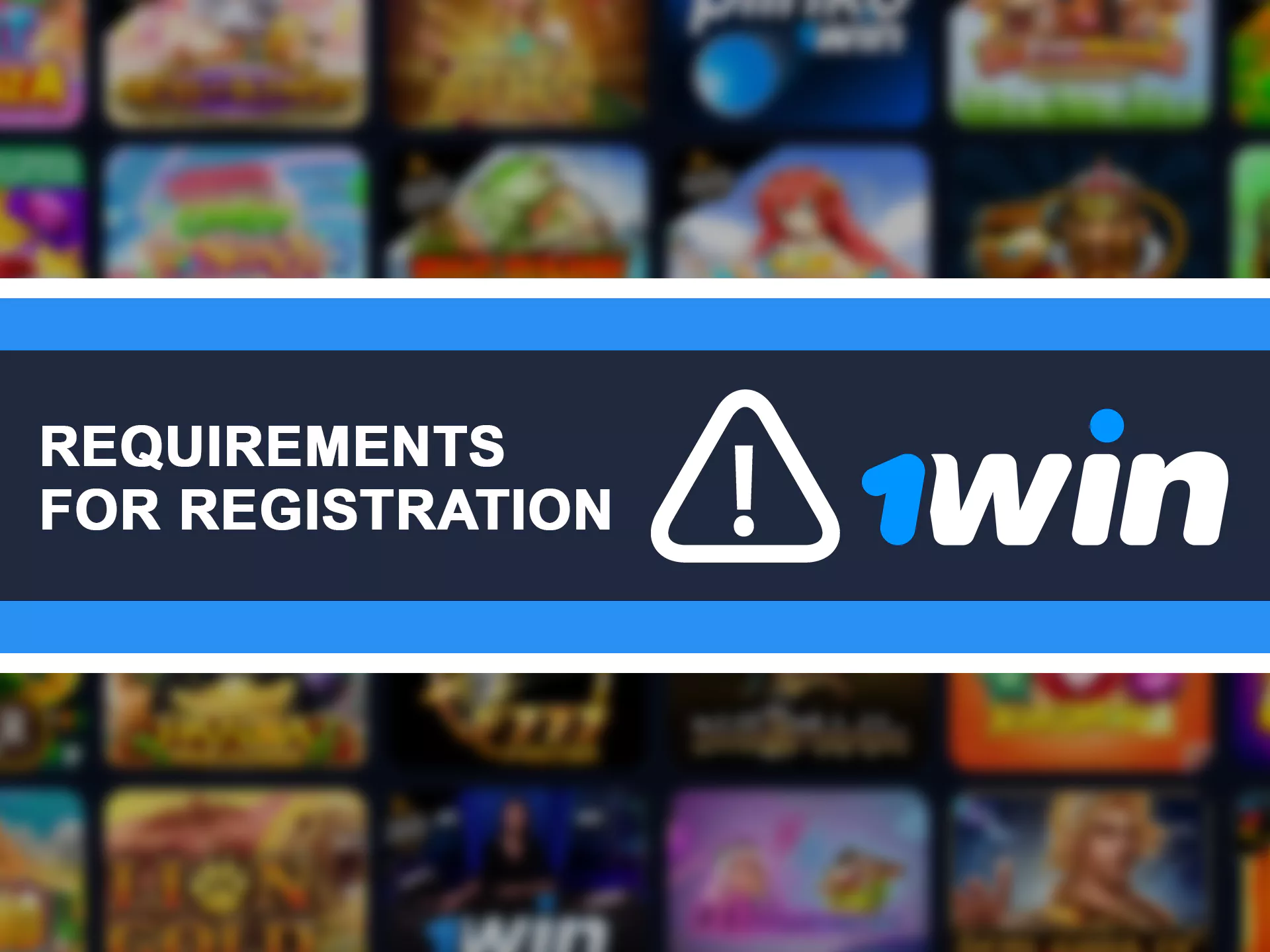 Follow the requirements when creating a wow77 account.