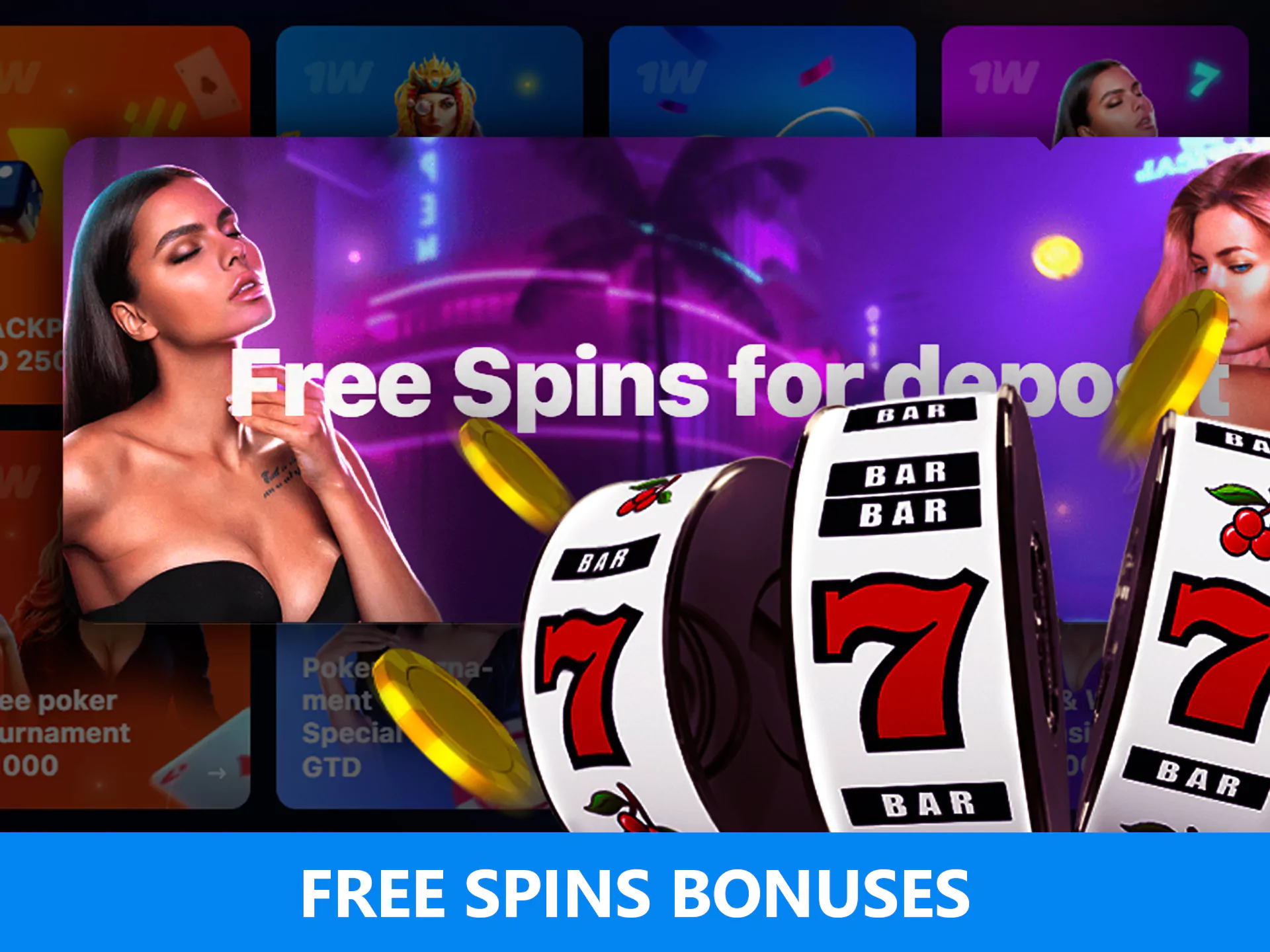 As a part of a wow77 deposit bonus, you can get free spins.