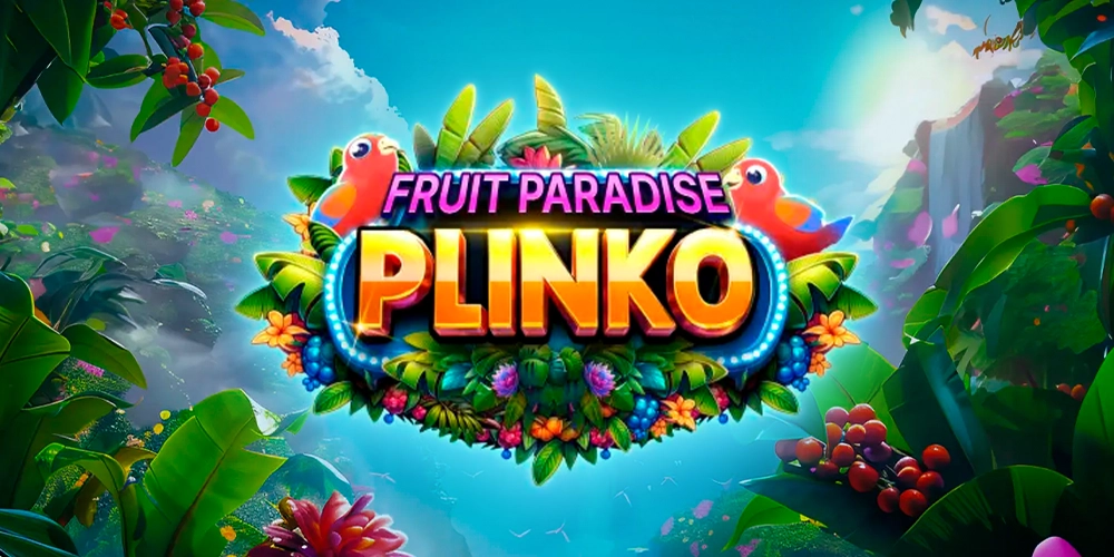 Play Fruit Paradise Plinko and win with wow77 casino.