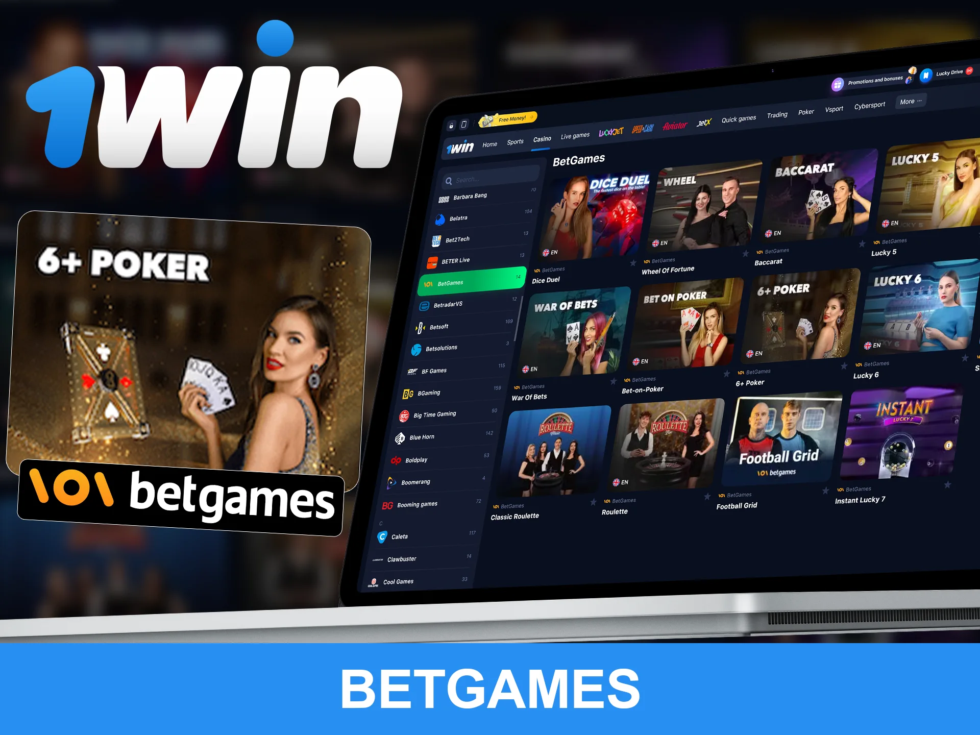 Play with live dealers in games by Betgames at wow77.