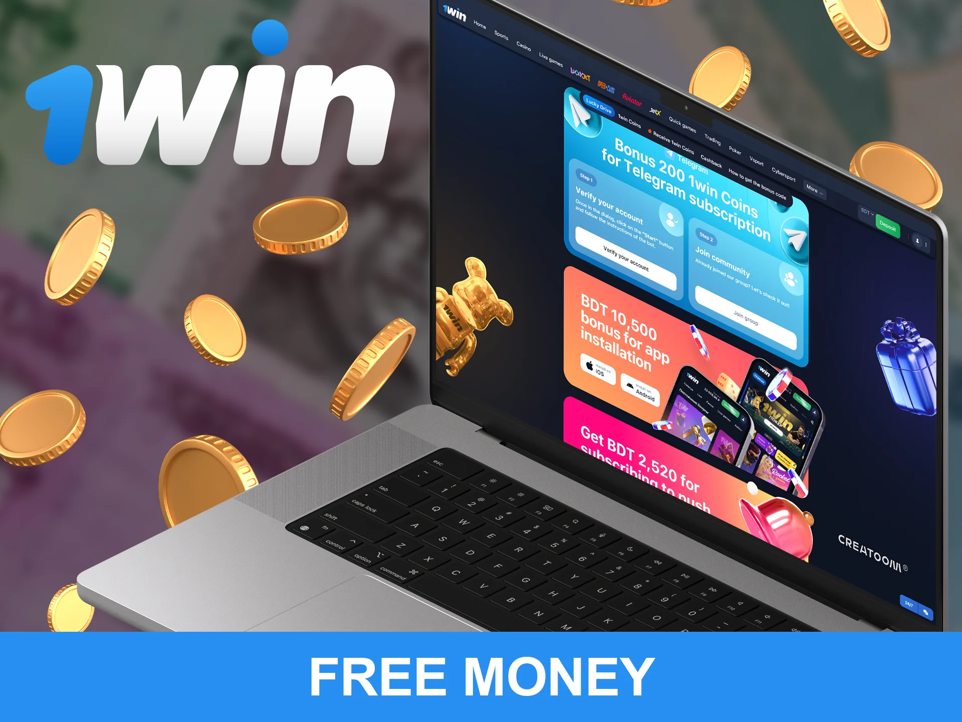 Complete tasks to get free money from wow77.